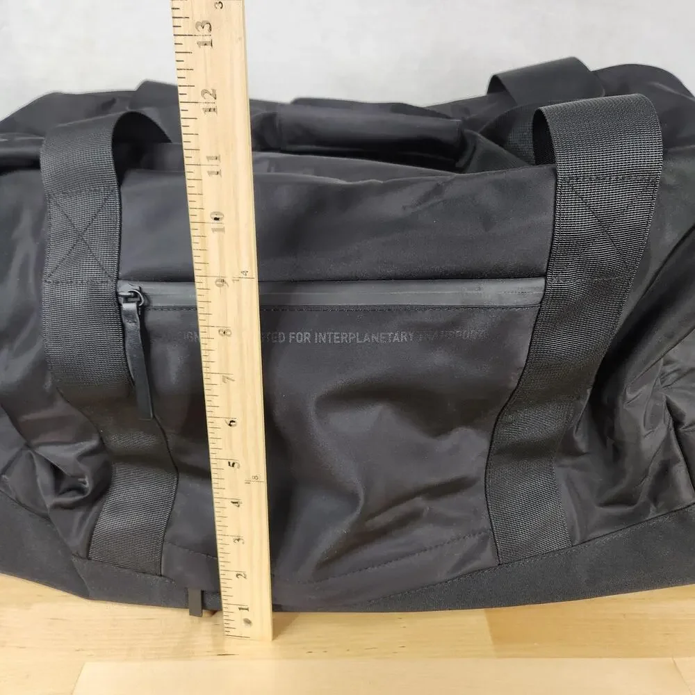 SpaceX Duffel Bag Black Nylon Soft Case Interplanetary Travel Official